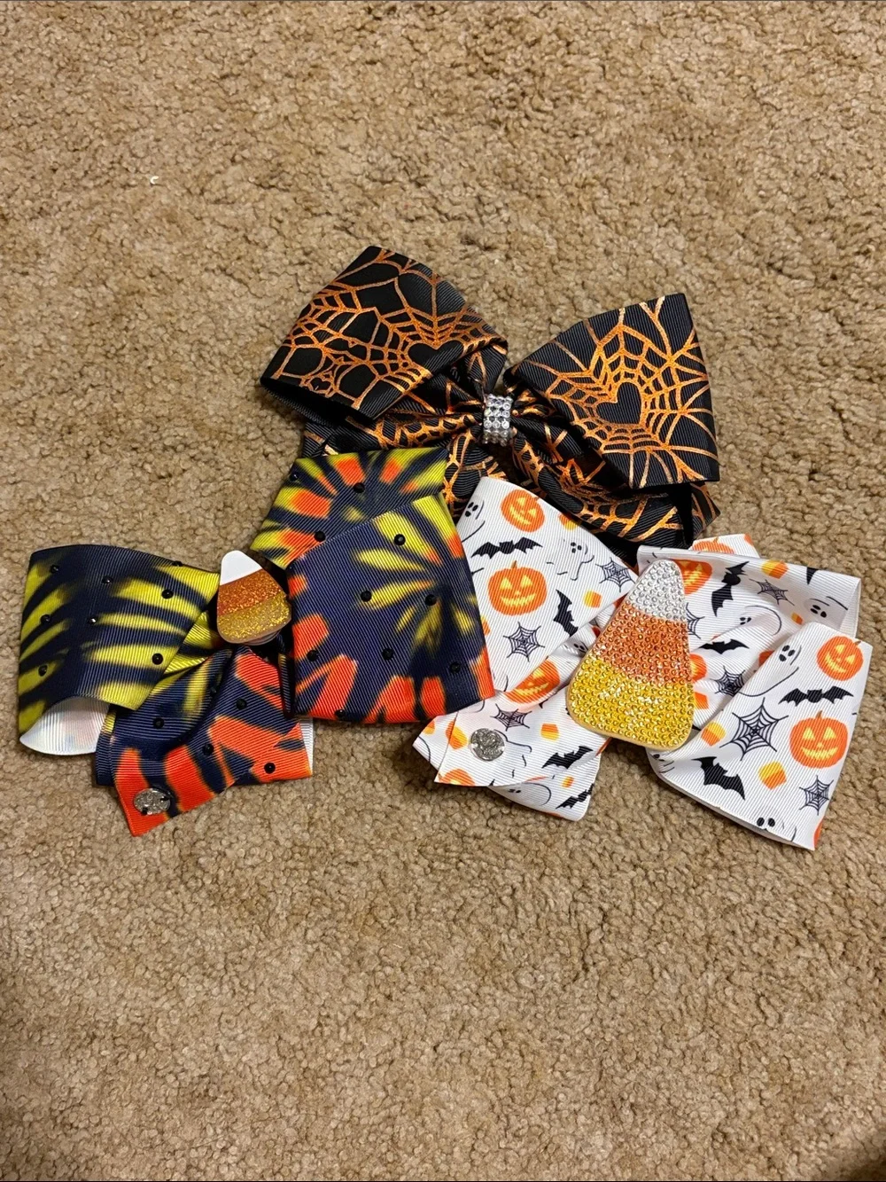 Set of 3 Halloween JoJo Bows